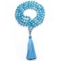 mala beads Blue Quartz